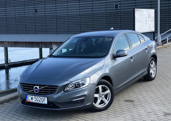 Volvo S60 cena 64900 przebieg: 179000, rok produkcji 2017 z Włocławek małe 704